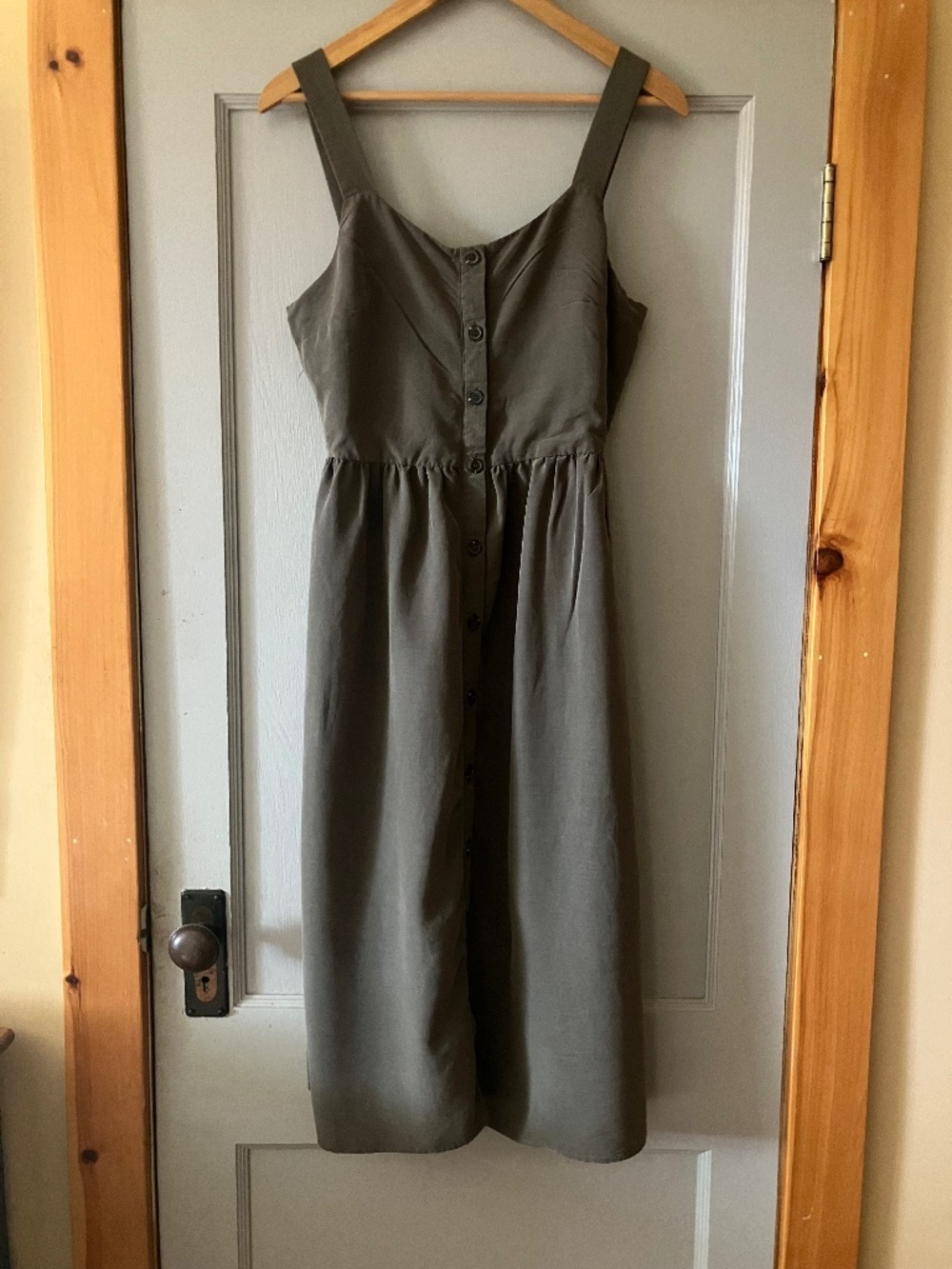 Nicole Miller Olive Green Dress | Size 6